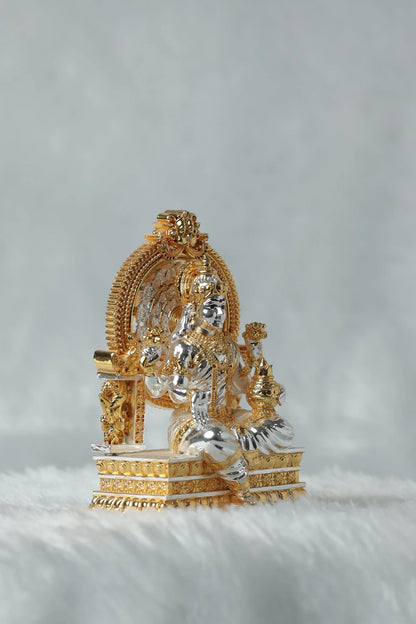 Maa Laxmi Ji Gold Plated Idol || Laxmi Mata IdolCraftStore