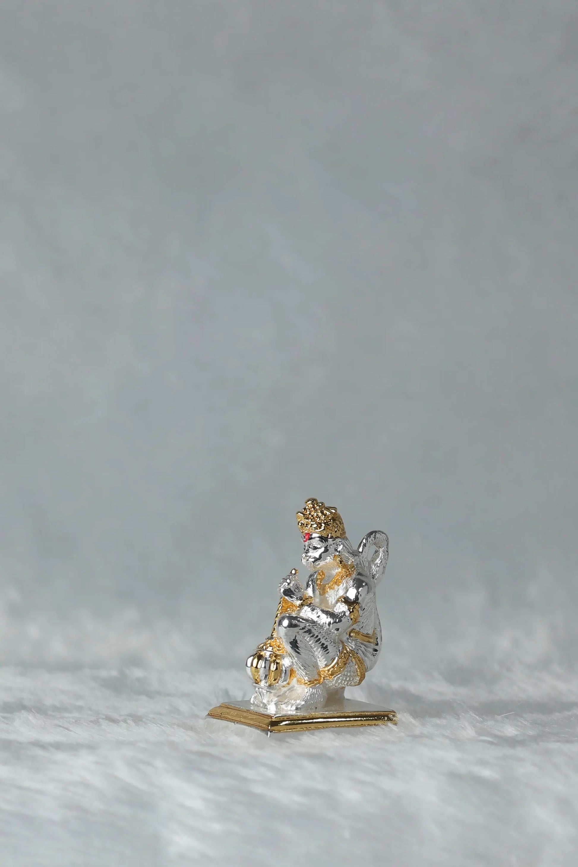 Ram Sita Laxman Hanuman Silver Plated Statue Sanjay