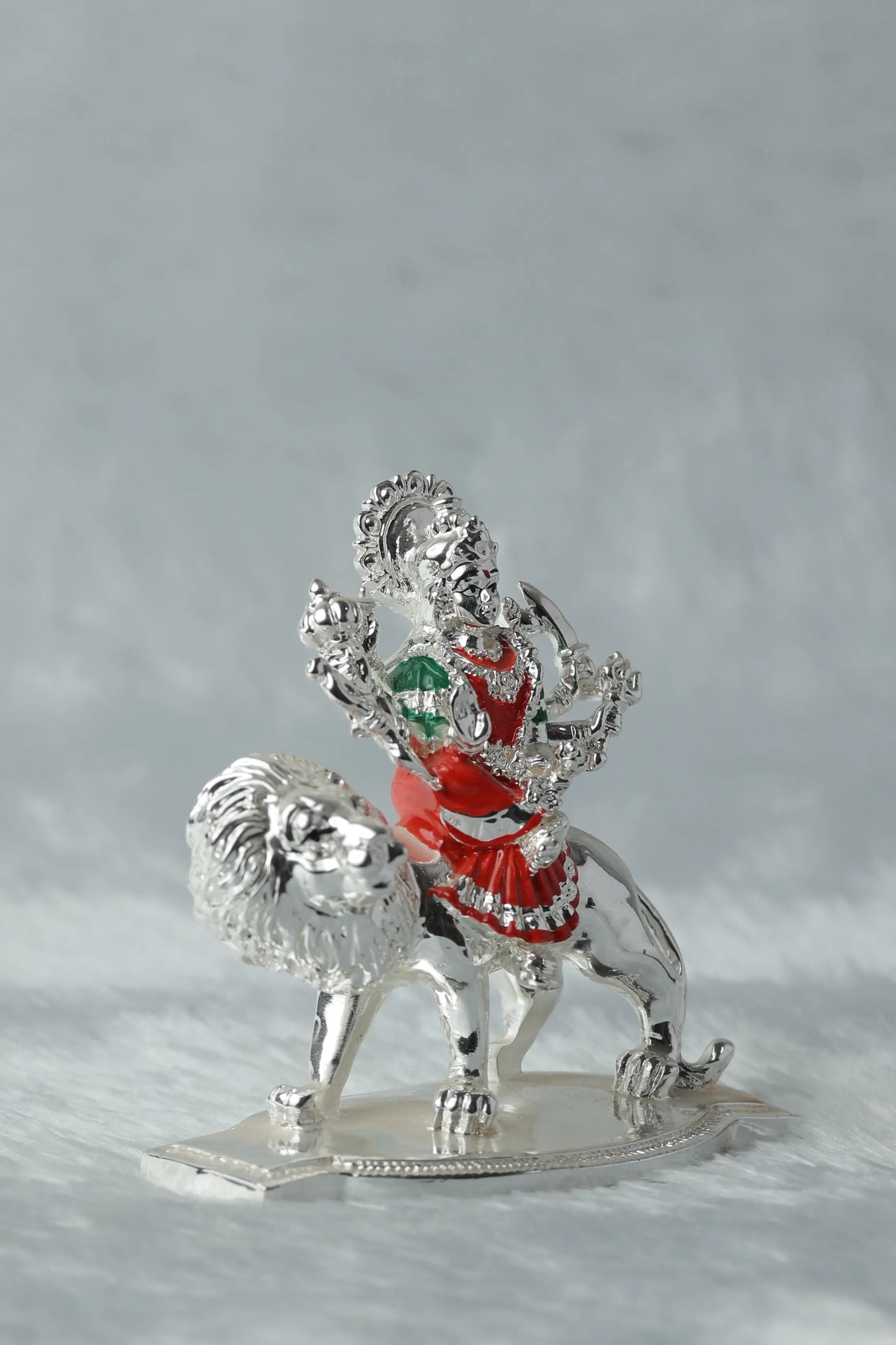 Silver Plated Durga Mata Ji || Durga Mata Idol Sanjay