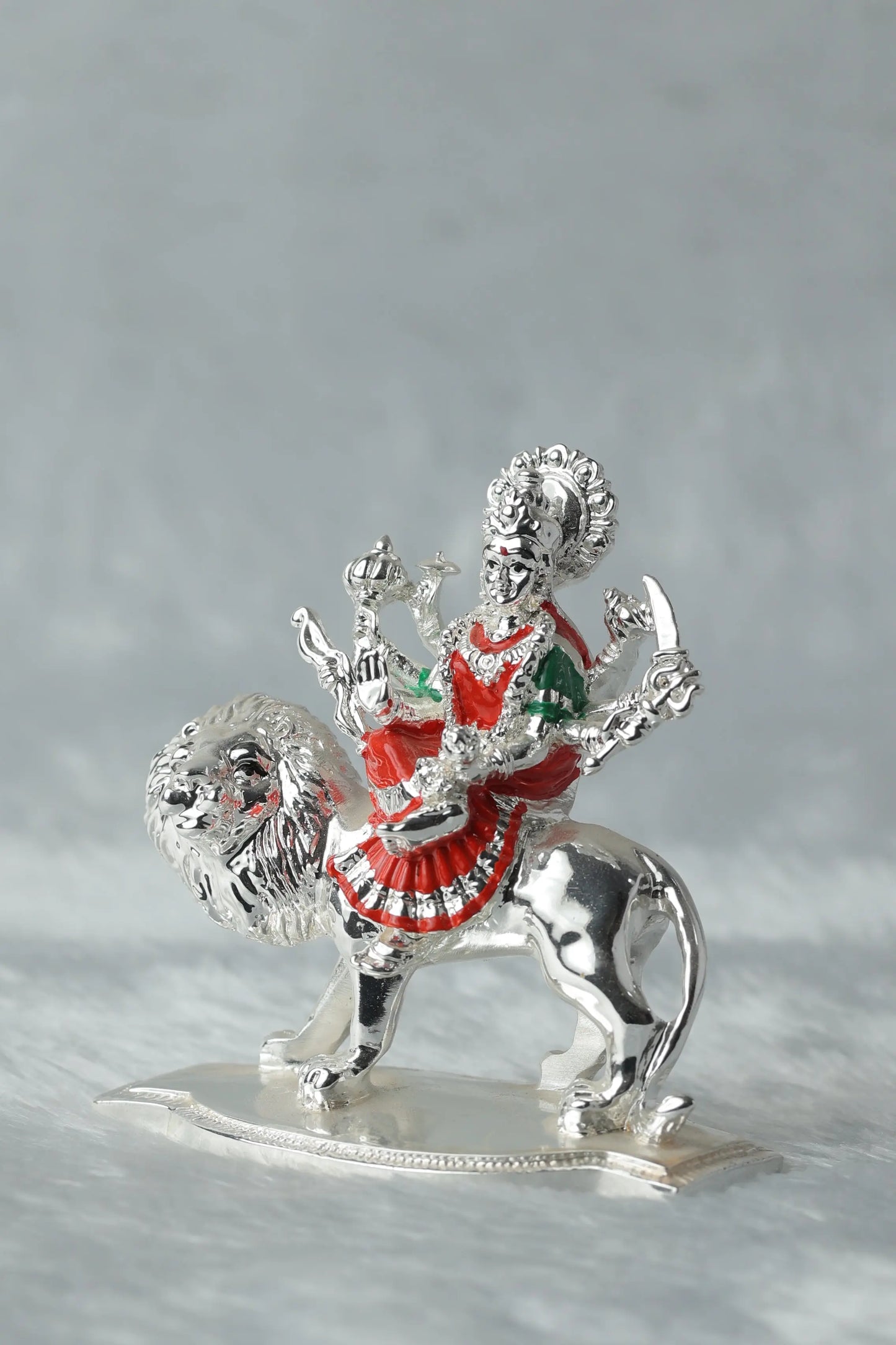 Silver Plated Durga Mata Ji || Durga Mata Idol Sanjay